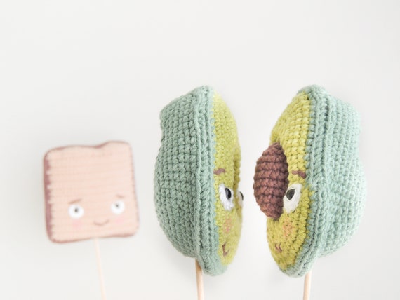 avocado toast plushie