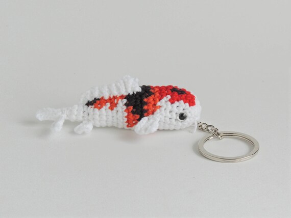 Carpe Koi Amigurumi Crochet De Koi Koi Keyring Poissons De Etsy Carpe Koi Amigurumi Crochet De Koi Koi Keyring Poissons De Etsy