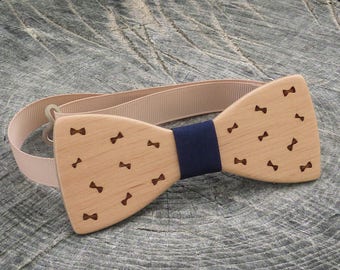 Papillon in legno/Bowtie/Bowtie wood/Gift for Man/Man Accessories/Men's bow tie/Every day Bow tie/Birthday gift/Wedding Bow Tie/Women's bow tie