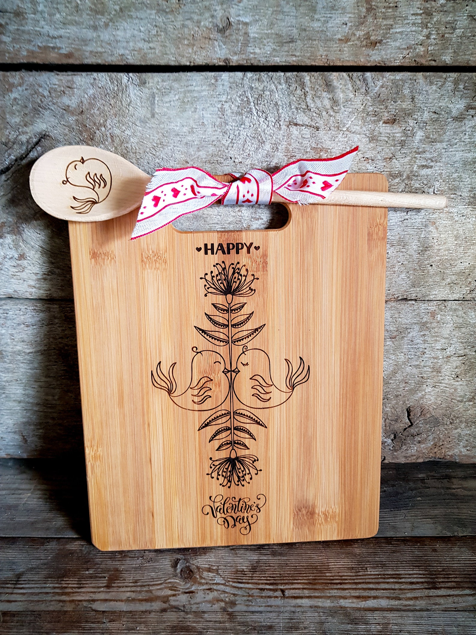 Valentines Chopping Board Valentines personalised chopping Etsy