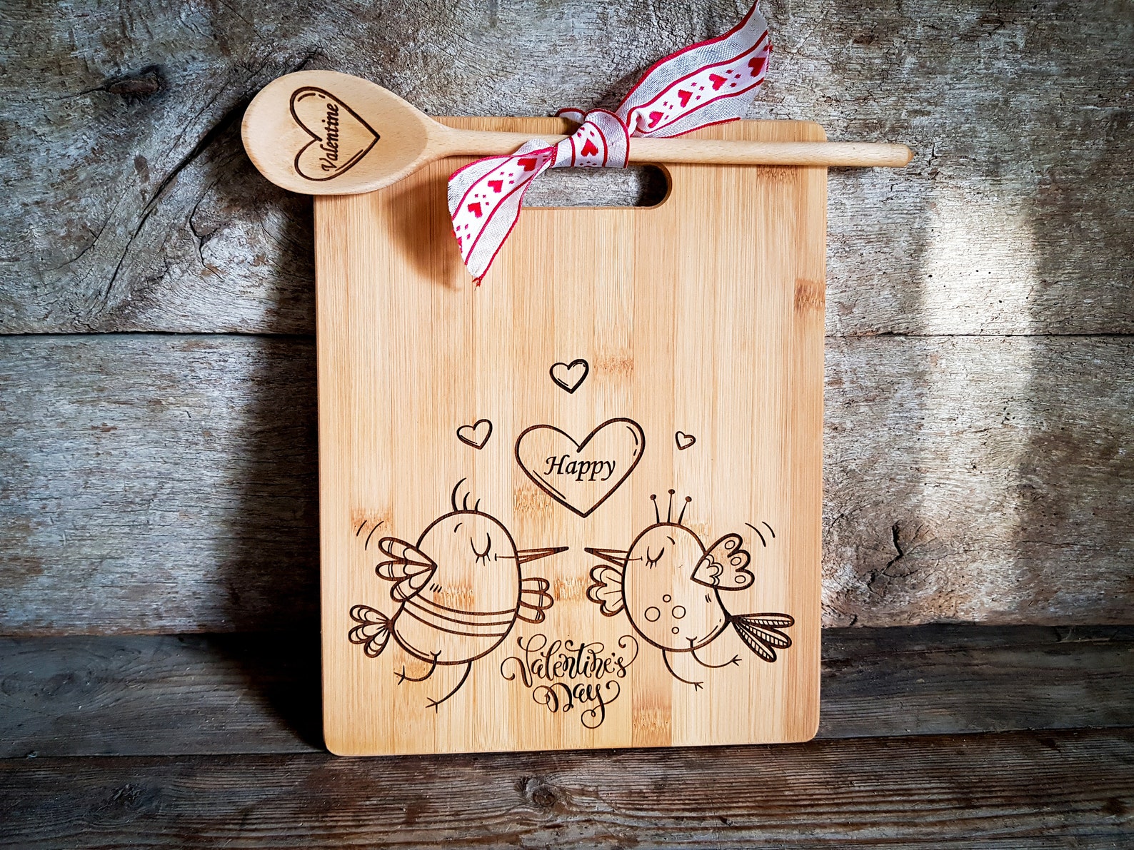 Valentines Chopping Board Valentines personalised chopping Etsy