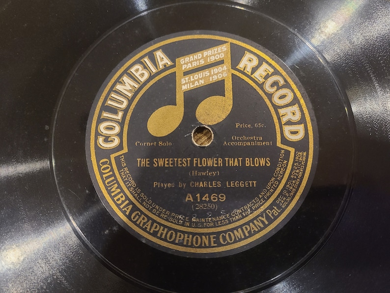 Vintage Record 78rpmin This Hour of Softened Splendourst. Hilda