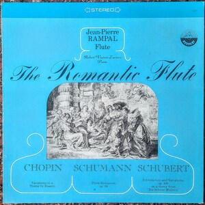 Vinyl Record - 33 RPMs - The Romantic Flute - Jean-Pierre Rampal - Everest