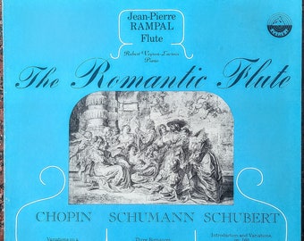Vinyl Record - 33 RPMs - The Romantic Flute - Jean-Pierre Rampal - Everest