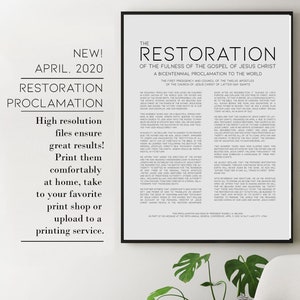 Restoration Proclamation Printable - Il 300x300.2308879732 S6so