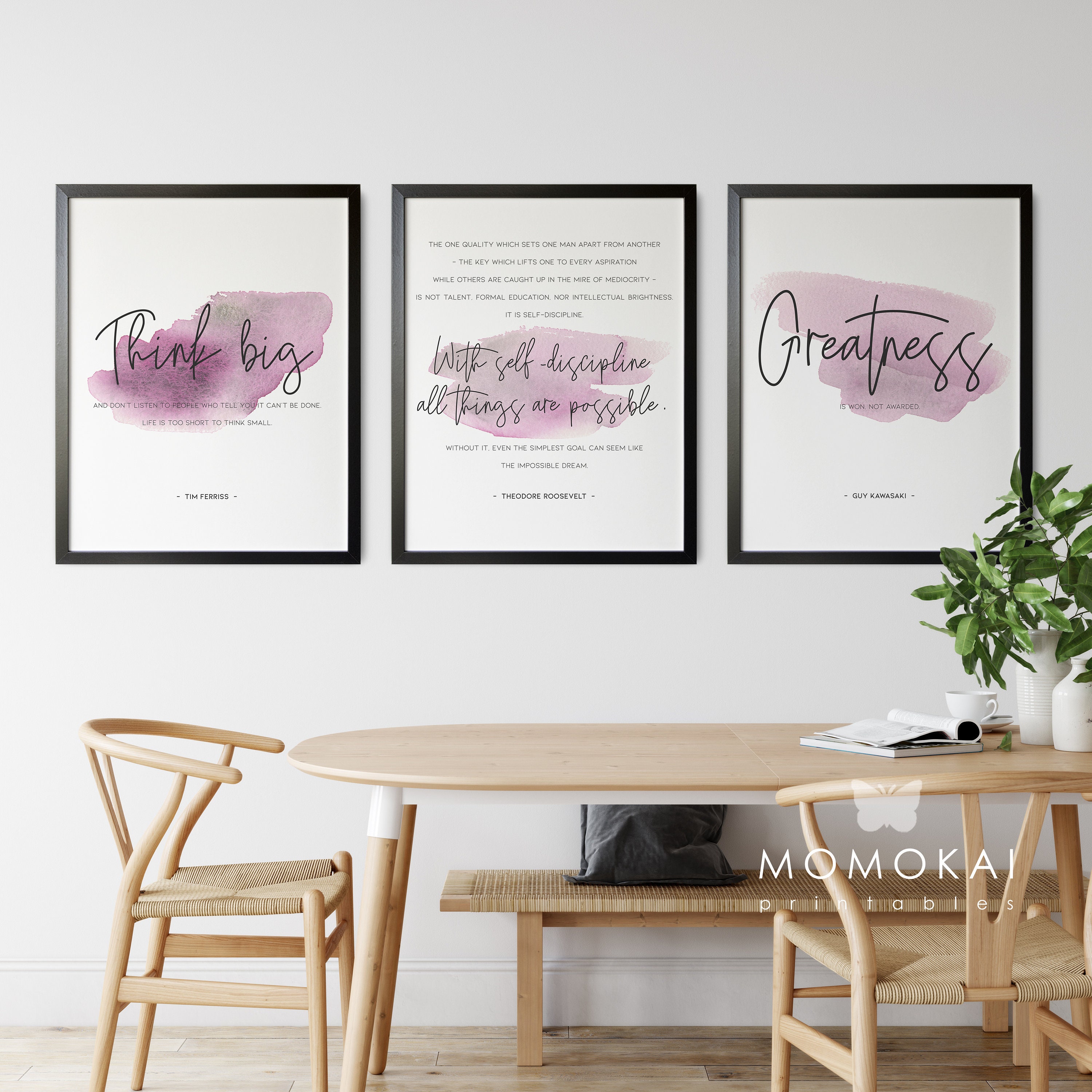 Inspirational Wall Art Home Decor and Office Wall Decor Digital Art ...