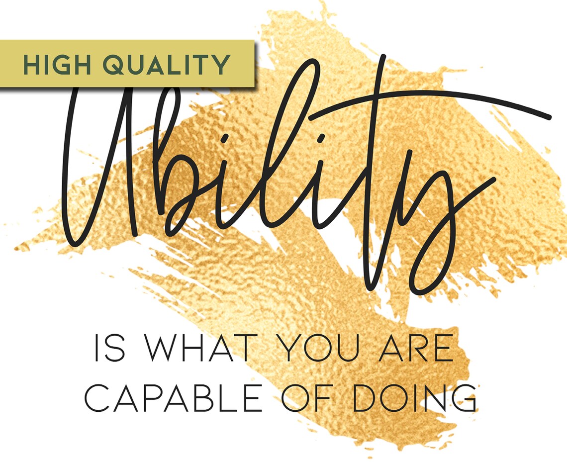 Home Office Motivational Wall Art Home Office Modern Set of 3 Etsy