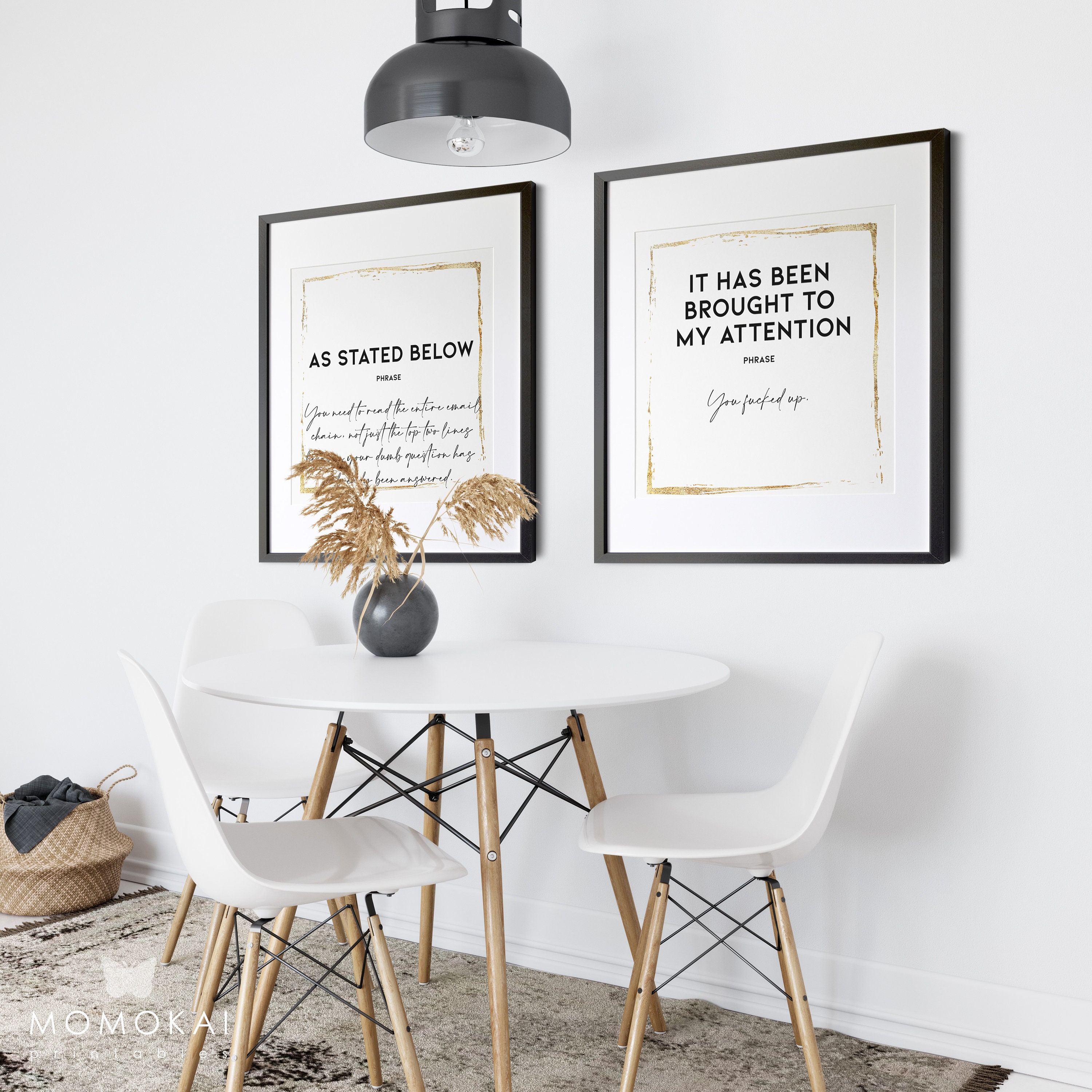 Funny Office Definitions Wall Art / Home Office Funny | Etsy