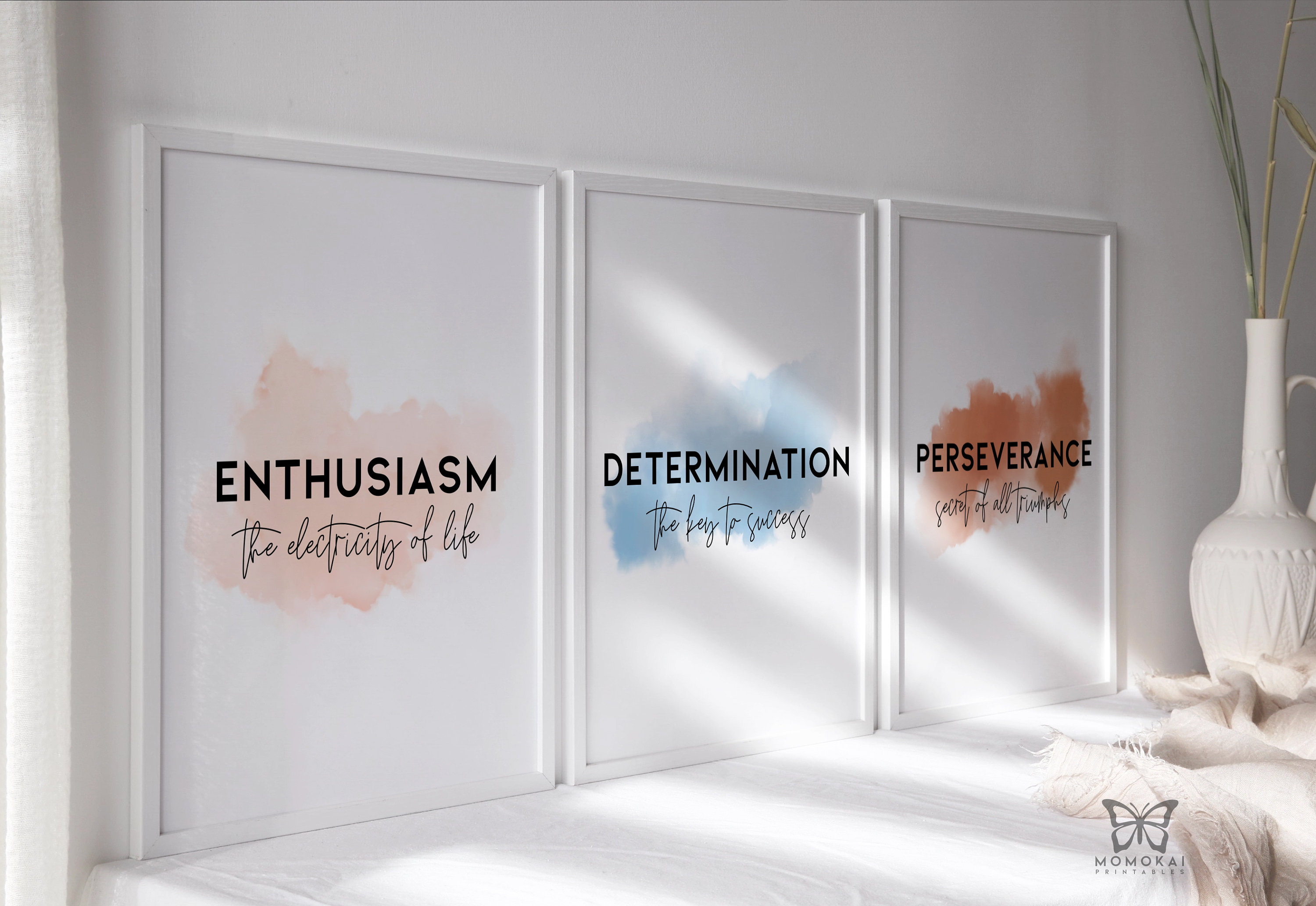 Home Office Motivational Wall Art Women Inspirational Etsy