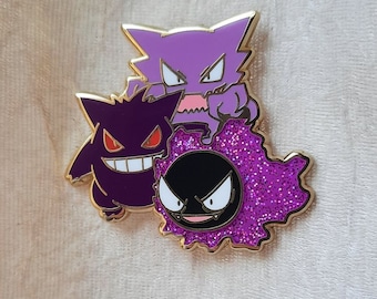 Ghost Evolution Enamel Pin