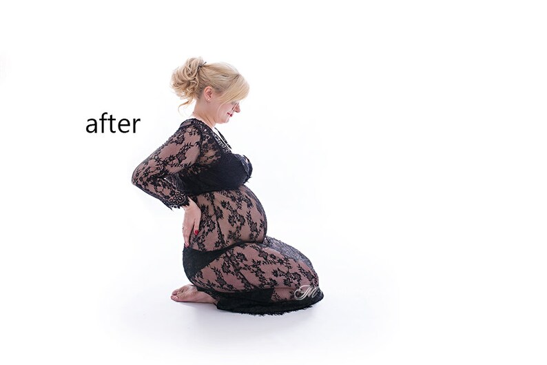 Pregnancy Backlit Editing Action Set Etsy