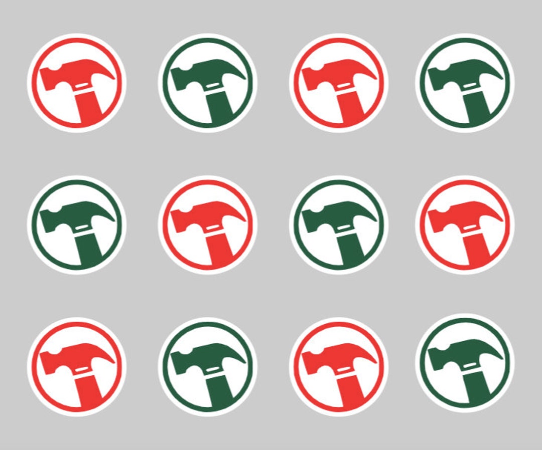 Bunnings Inspired Favour Stickers Handmade Personalised Etsy