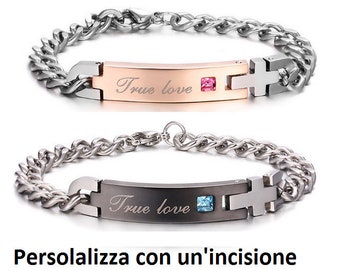 Hombre favorito ® pulsera pulsera con grabado /& corazón coordenadas-negro