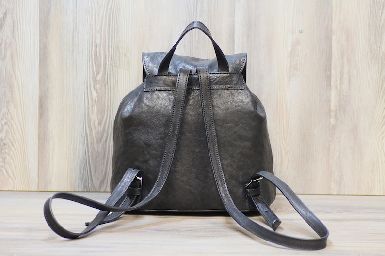 Italian Backpack made with genuine italian leather From the very heart of Italy Tuscany Unique and originale gift