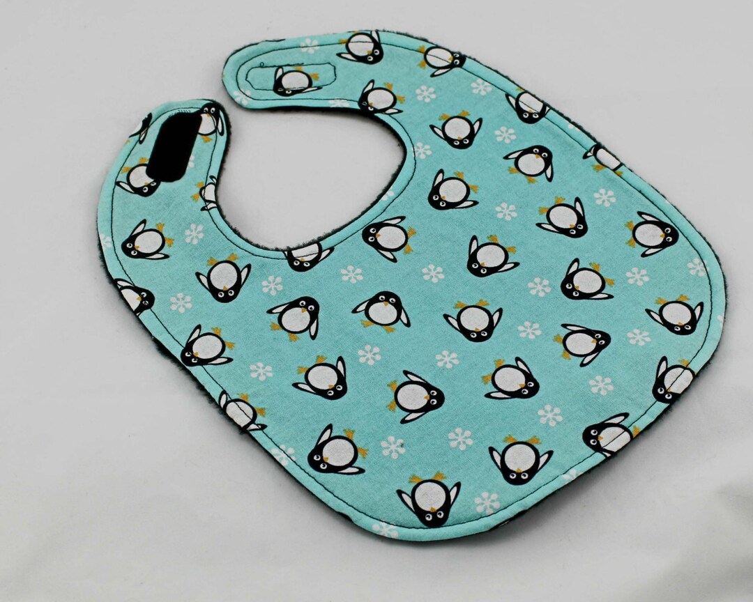 画材 Penguin Bib 画材 Penguin Bib Beautiful STAINED GLASS PENGUIN & BABY