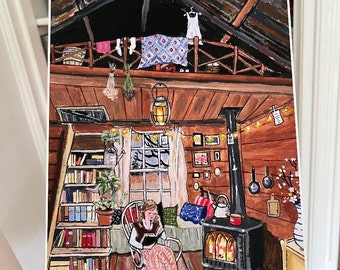 Tiny Home - Fine Art Giclee Print