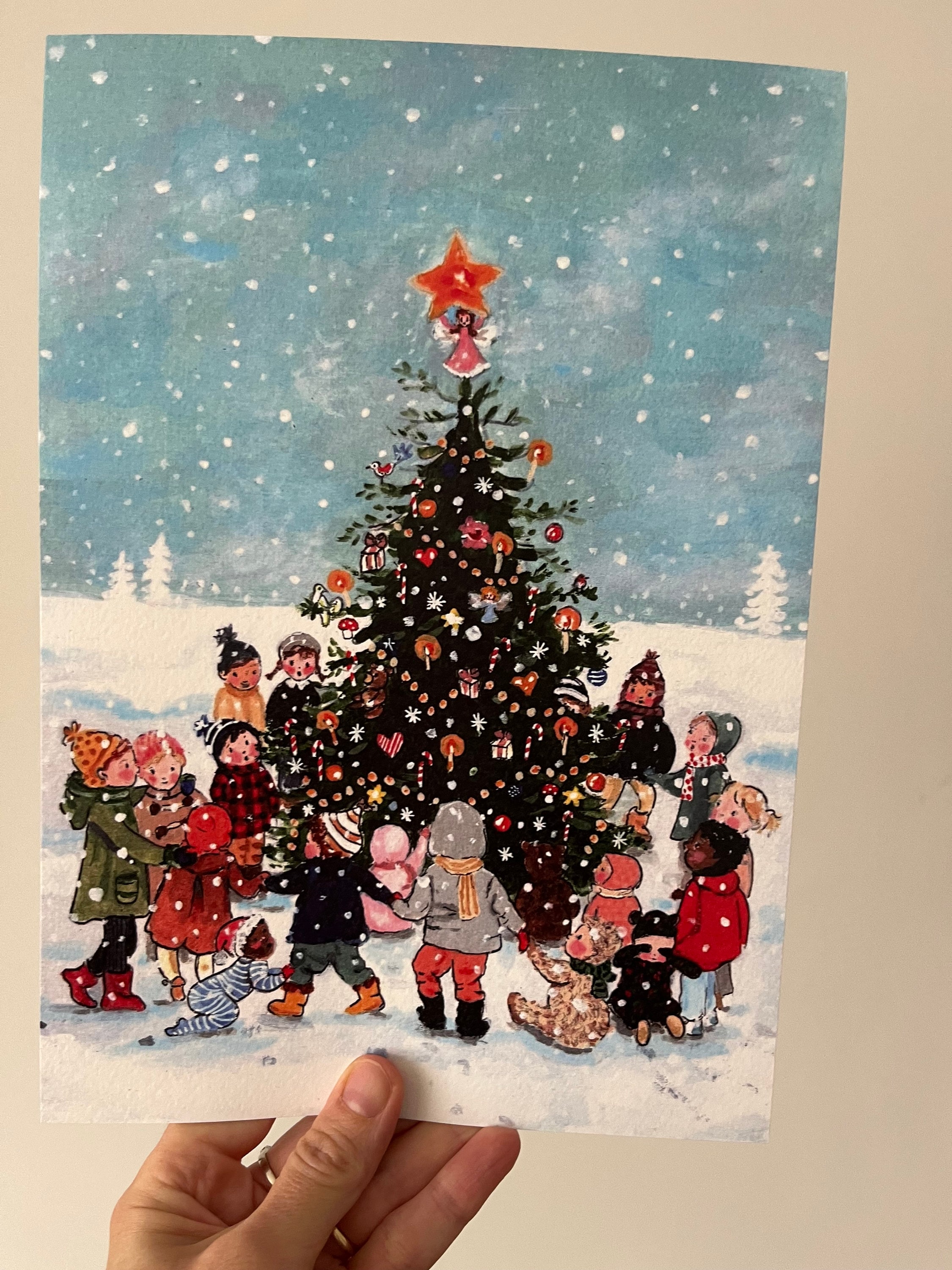 Piccadilly Greetings Weihnachtskarte Für Großmutter – Stilvolles Design, 20,3x15,2 Cm