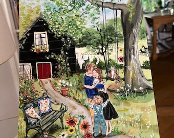 Love&#39;s Embrace - Fine Art Giclee Print - Back in Stock!