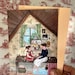 Dollhouse Postcard / Folded Card A4 Poster Art Print - Etsy