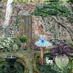 Prima Ballerina - Postcard - greeting card - NEW