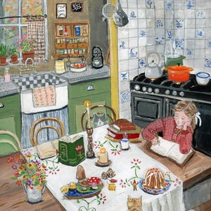 il tavolo della cucina - Stampa giclée artistica