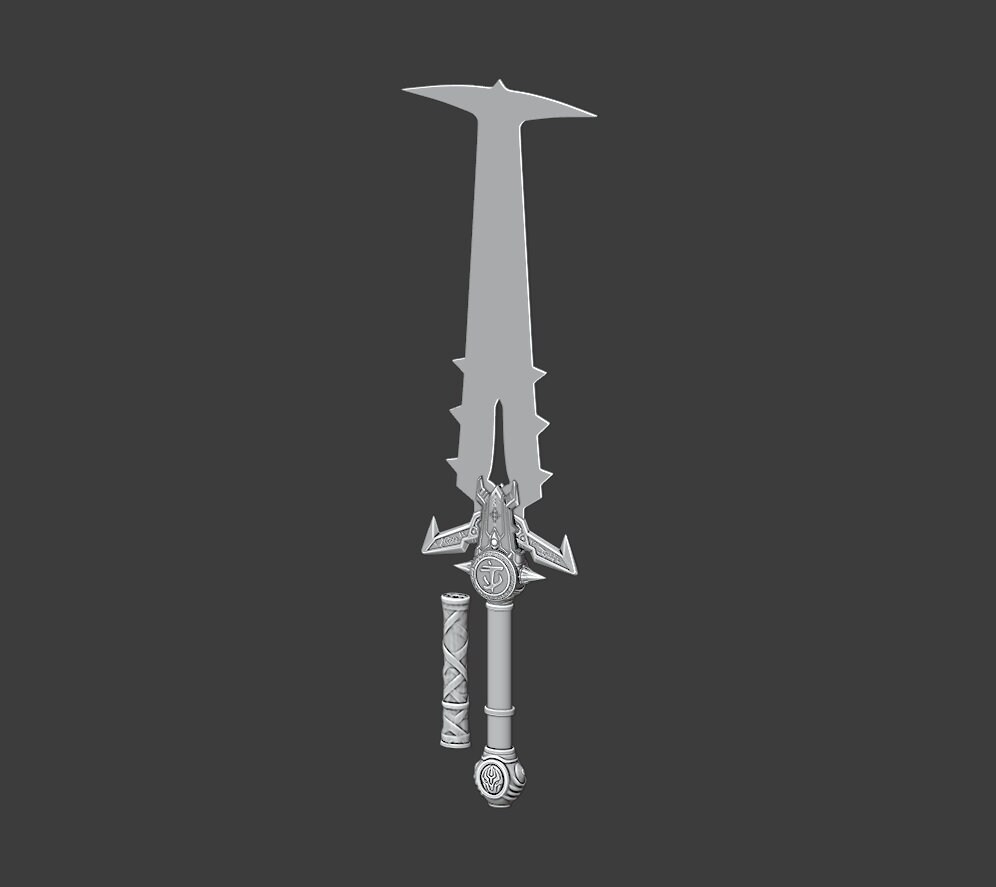 DOOM Eternal Crucible sword Etsy