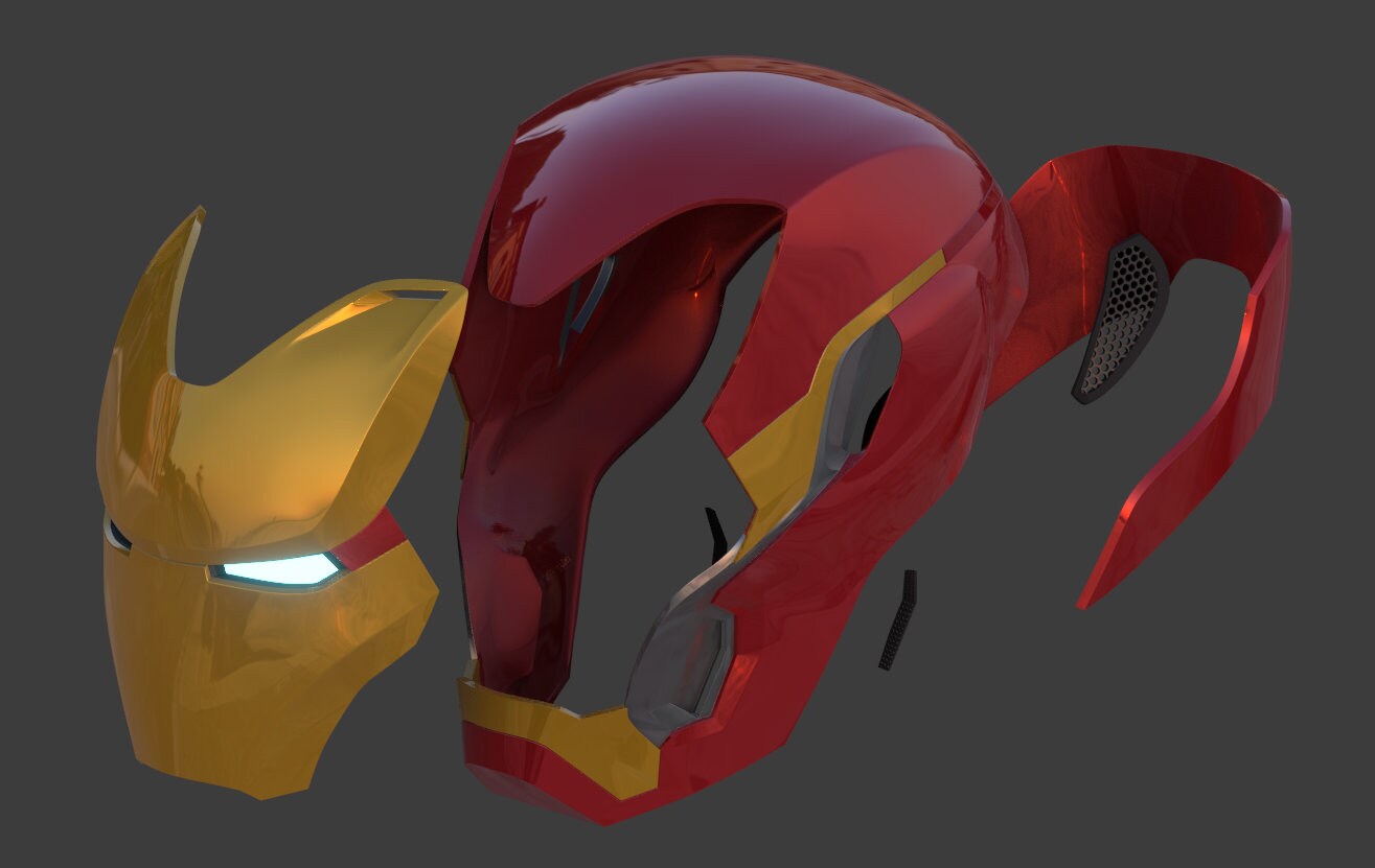 Iron Man MK 50 Helmet 3d Print Infinity War Etsy UK