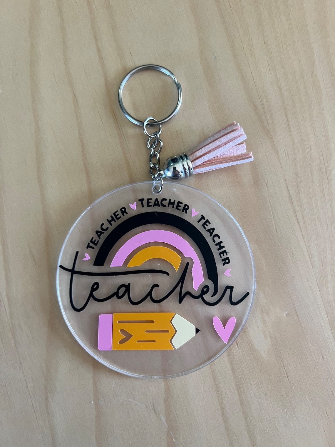 Teacher Keychain 3 Teacher Appreciation School Just Because Teacher
