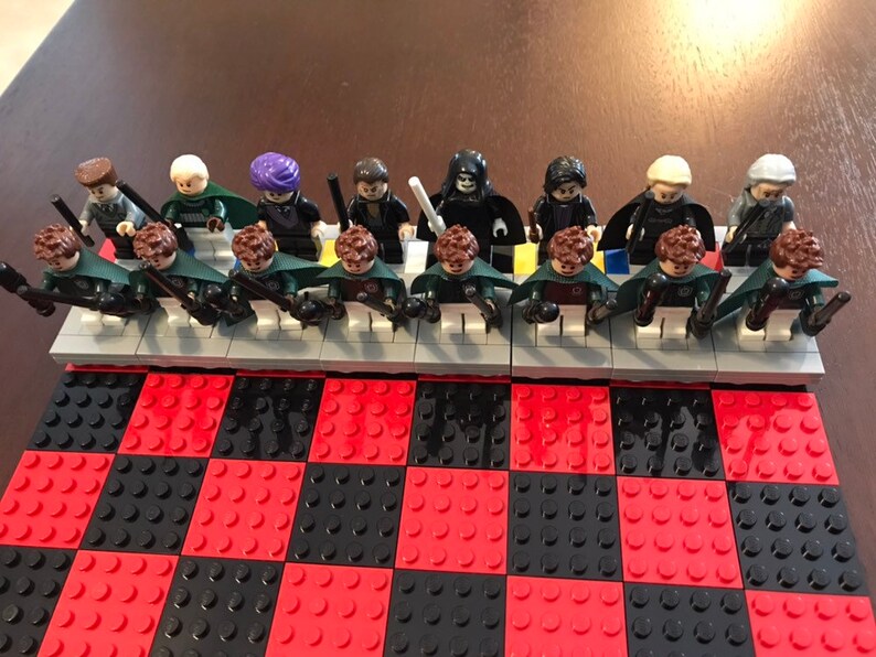 harry potter chess board lego