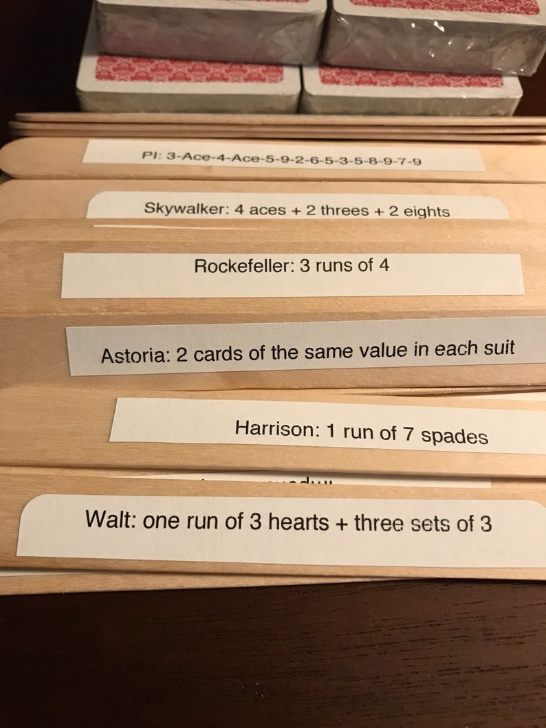 Party Game Card Game Gift for Him Family Game Night Man Gift Husband