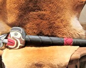 Dick Joseph 39 39 War Club 39 39 Carving West Coast Native Indigenous Art