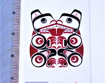 First Nations Sticker First Nations ''honey Bee'' Sticker Decal Native Westcoast Indigenous ...
