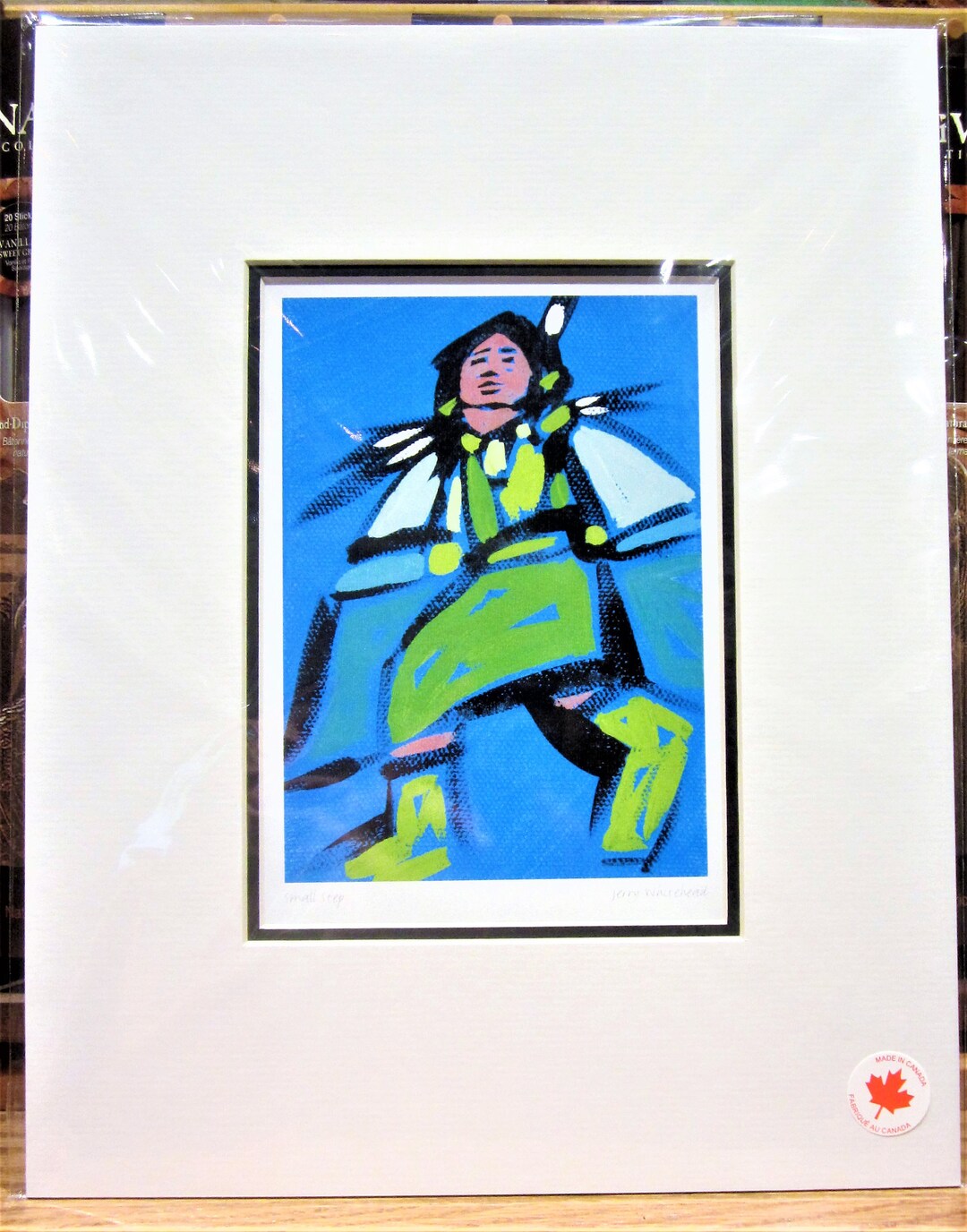 Cree First Nation ''small Step'' Contemporary Native Indigenous Art ...