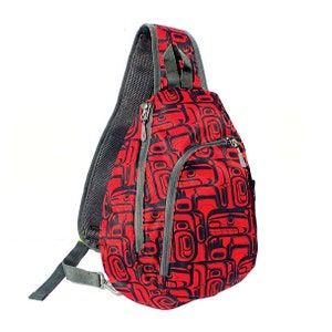 Kwakiutl Namgis First Nation 'Tradition' Sling Pack Pacific North West Indigenous Native Art Pattern