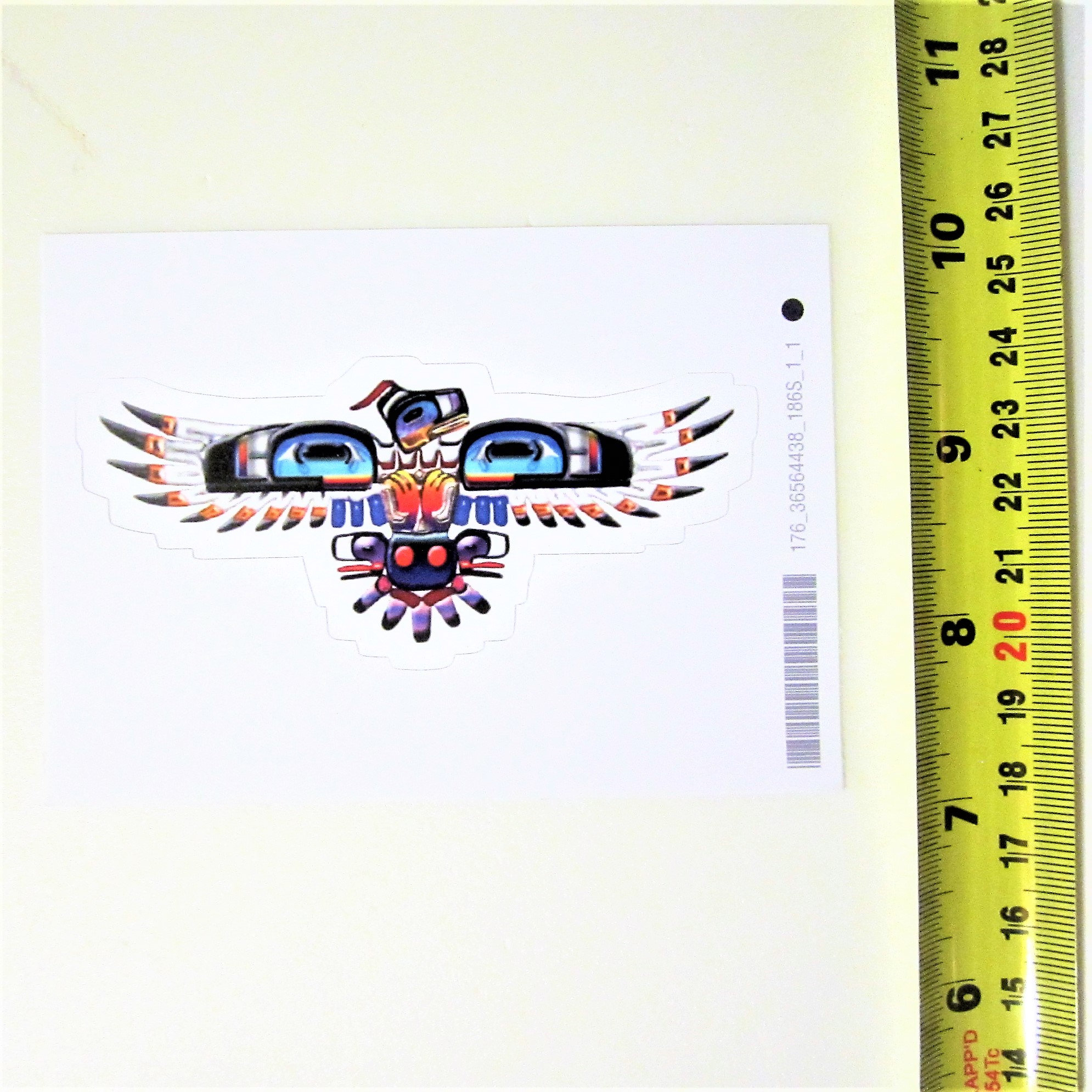 First Nations Sticker First Nations ''thunderbird'' Sticker Decal West Coast Native ...