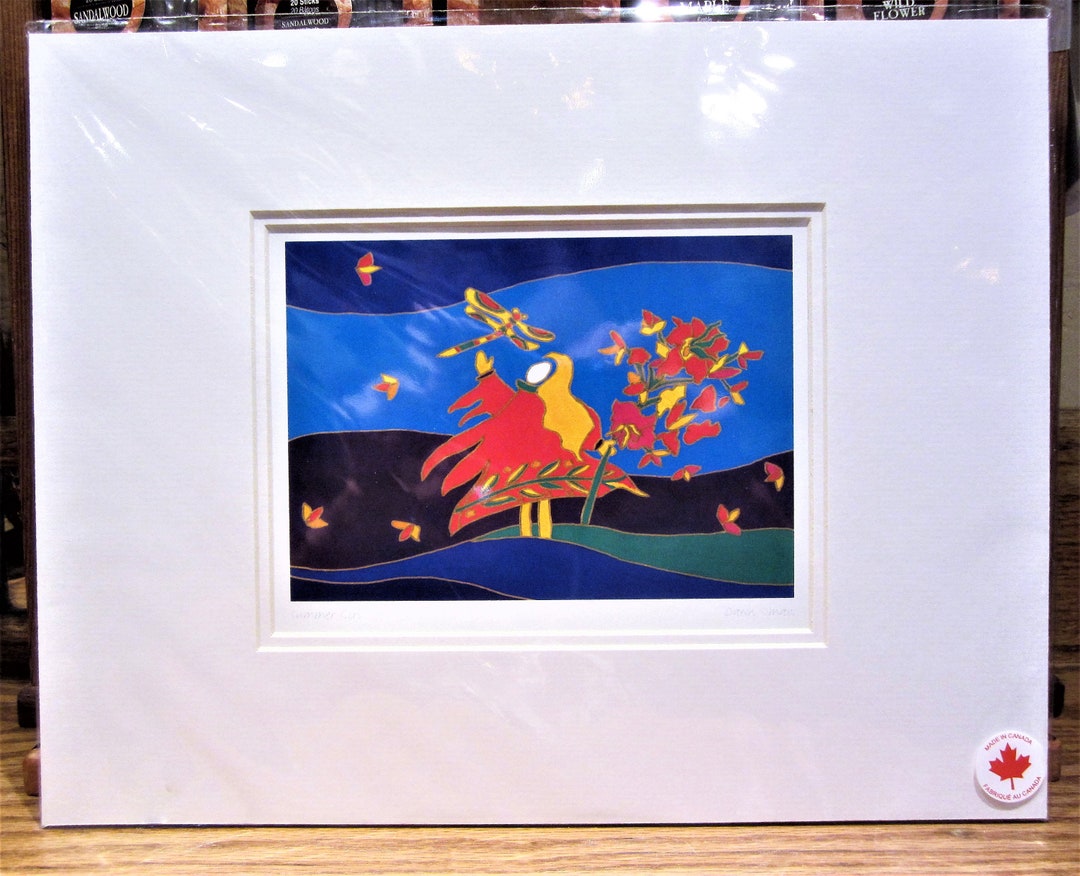 Metis Northern First Nations 'summer Girl' Contemporary Sub Arctic ...