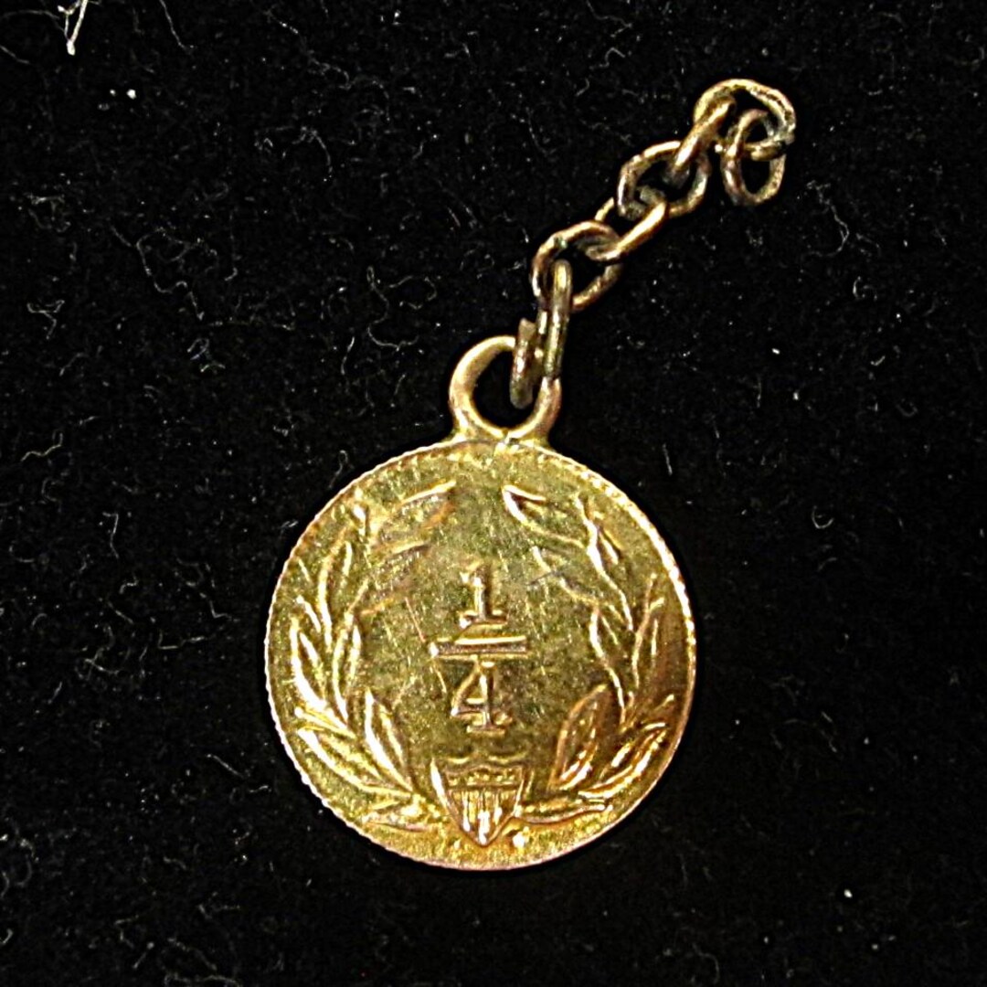 Rare Vintage Jacoby Bros. 1849 British Columbia 9K Gold 25