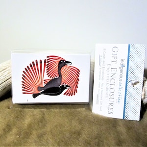 Inuit First Nation 'Intruding Raven' Kleine Geschenkverpackungen Set von 8 Karten & Umschläge Arktis Native Indigene Kunst
