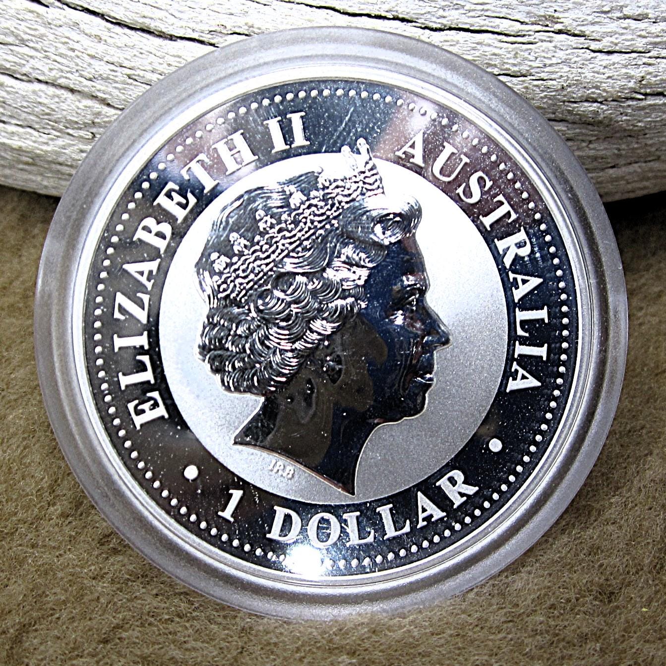Rare 2009 1oz 'kookaburra' Coin 0.999 Fine Silver Bullion