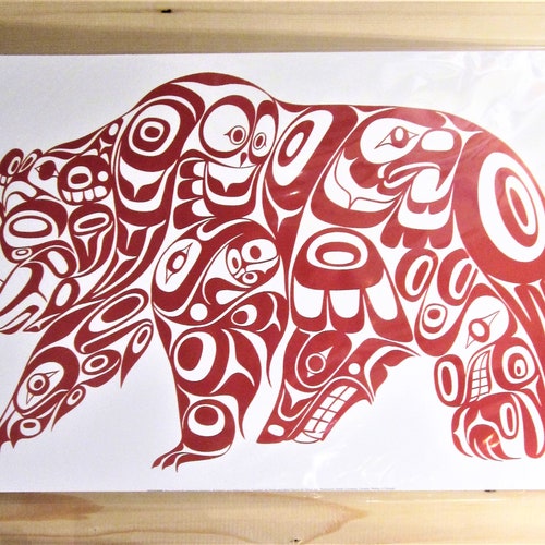 Cree First Nation 'family' Contemporary Native | Etsy