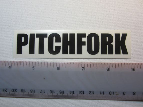 S/&M Pitchfork Sticker pair