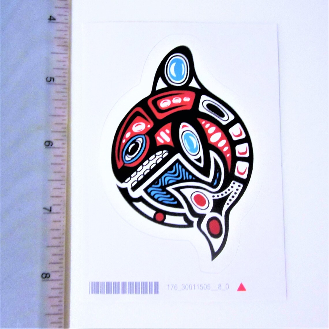 First Nations Sticker First Nations ''orca'' Sticker Decal Pacific North West Coast Native ...