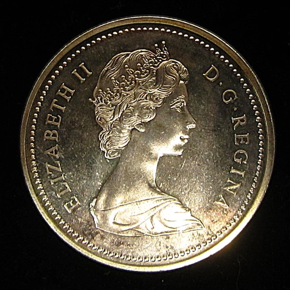 1971 Canada British Columbia Silver Dollar Coin - Etsy