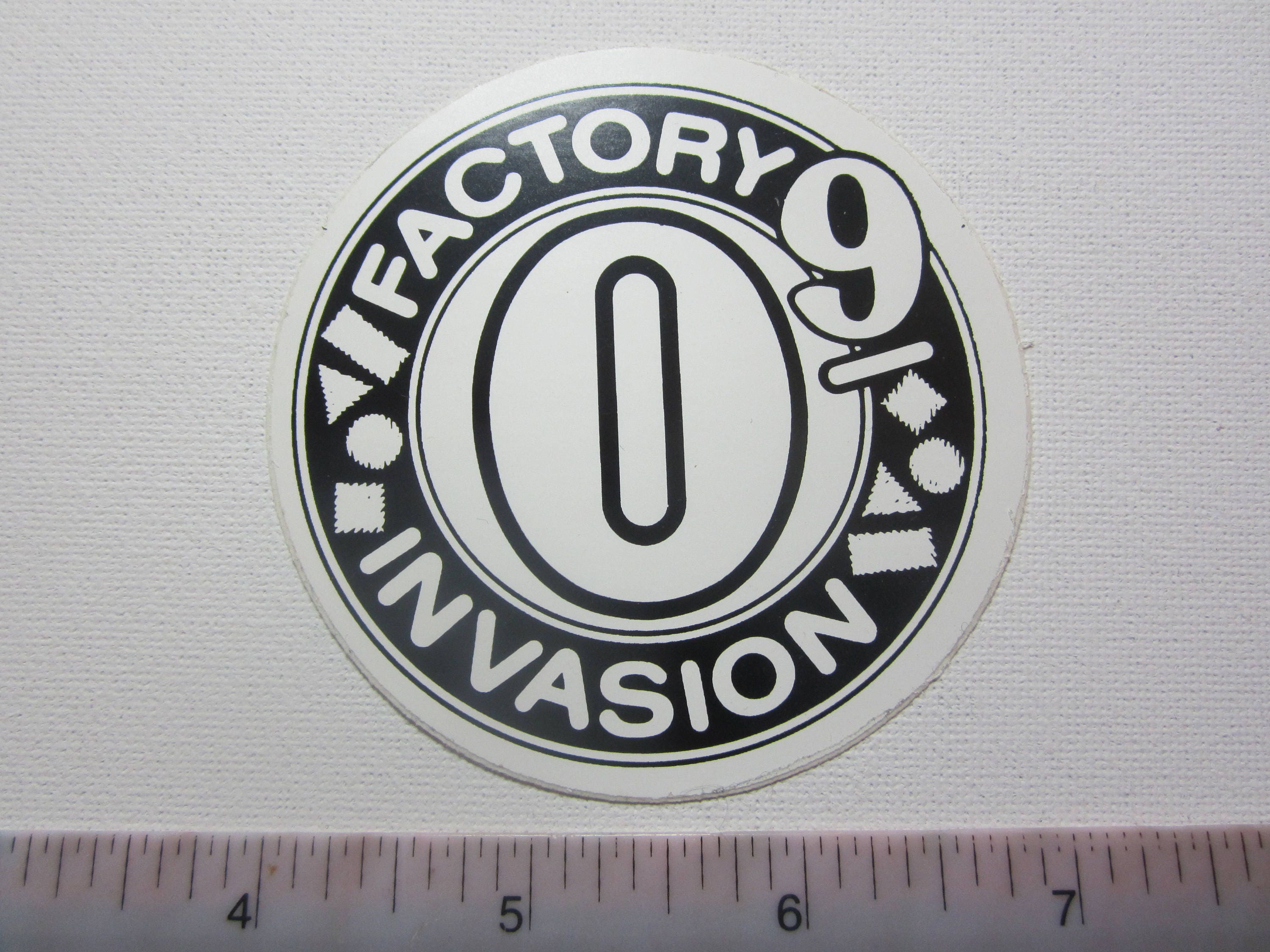 NOS Factory Zeronine Invasion BMX 09 Sticker Decal - Etsy