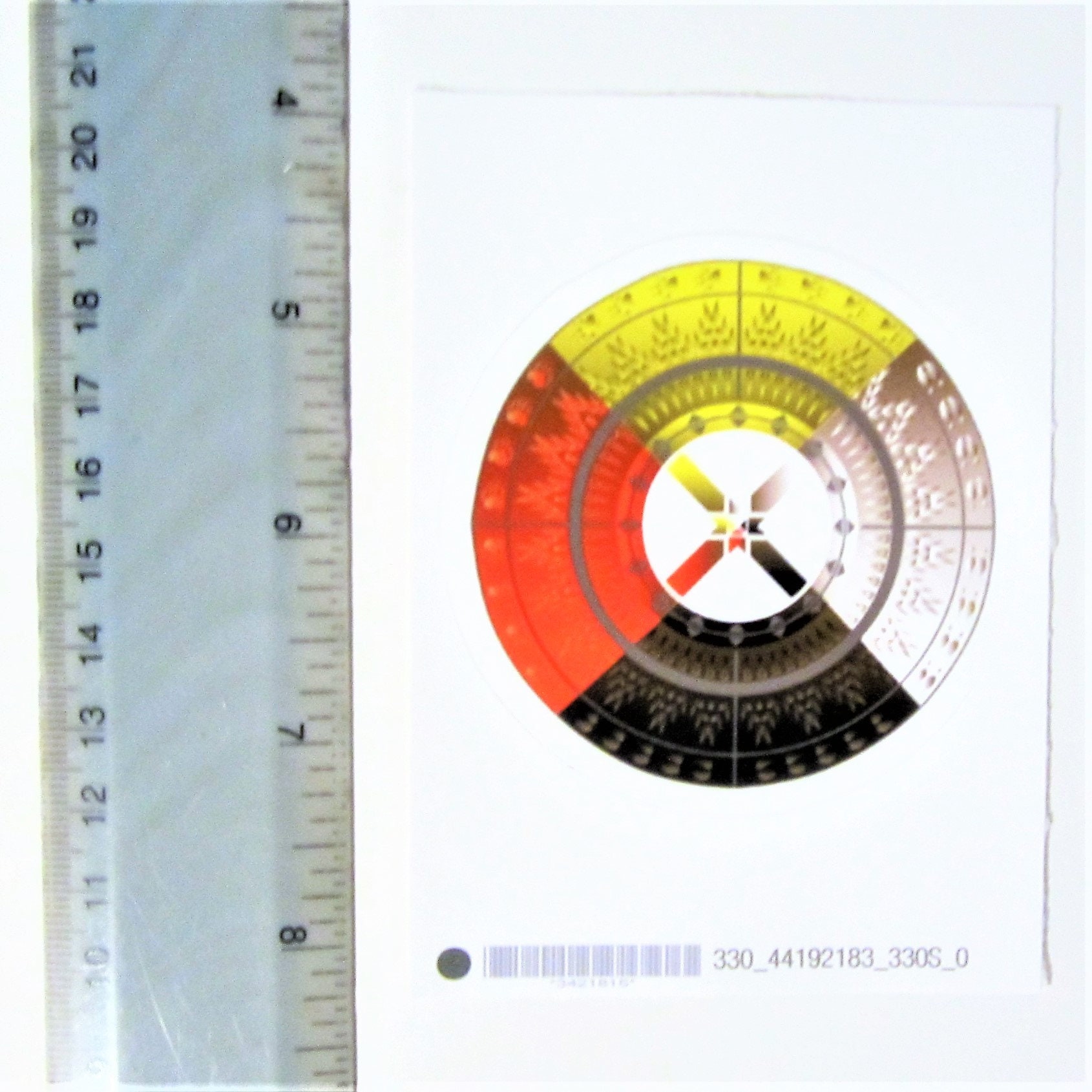 Sioux Lakota First Nations 'the Four Directions' Sticker Decal Native Indigenous Art Etsy