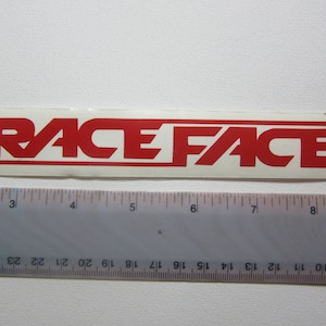 1 Nos RaceFace Mountain Bike Die Cut Frame sticker / decal