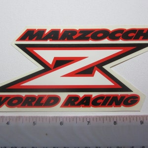 NOS Marzocchi &#39;Z&#39; World Racing MTB BMX Sticker Decal
