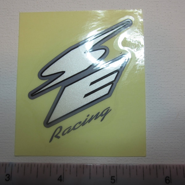 NOS os 90's SE Racing BMX head tube seat tube decal sticker