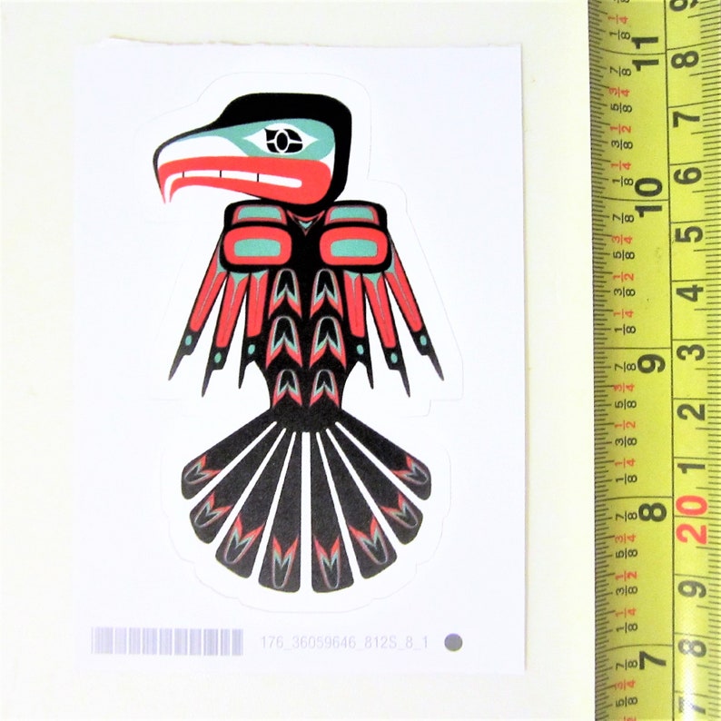 First Nations Sticker First Nations ''eagle'' Sticker Decal West | Etsy