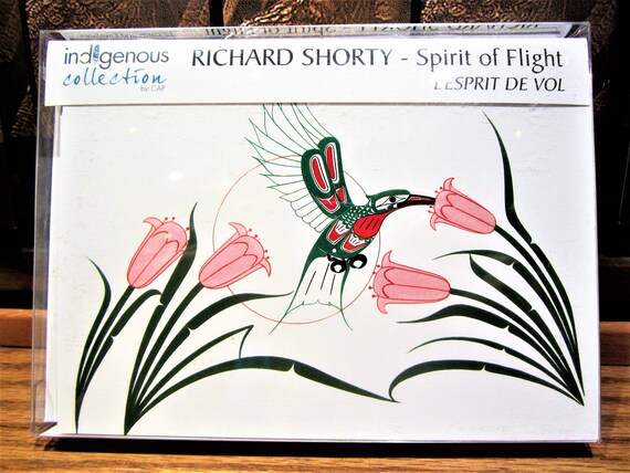 Wolverine Richard Shorty Art Card Northern Tuchone Yukon Native
